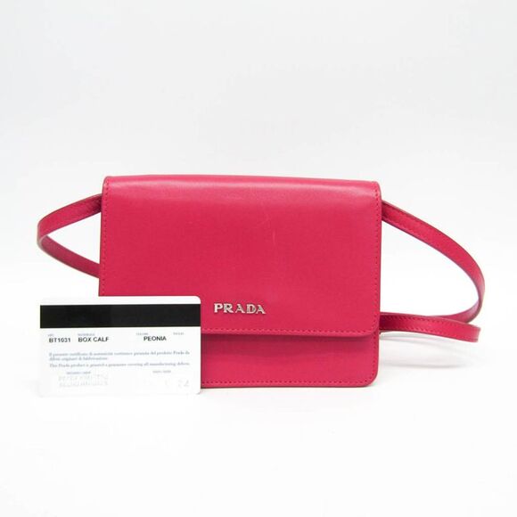 Prada Saffiano Pink Leather Shopper Bag (Pre-Owned) - Picture 7 of 16